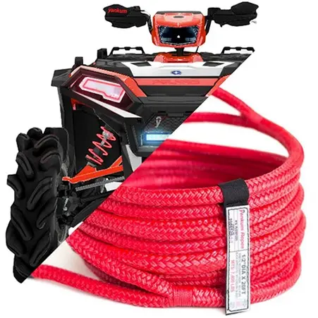 12mm (1/2") YANKUM Kinetic Recovery Rope "Racer"